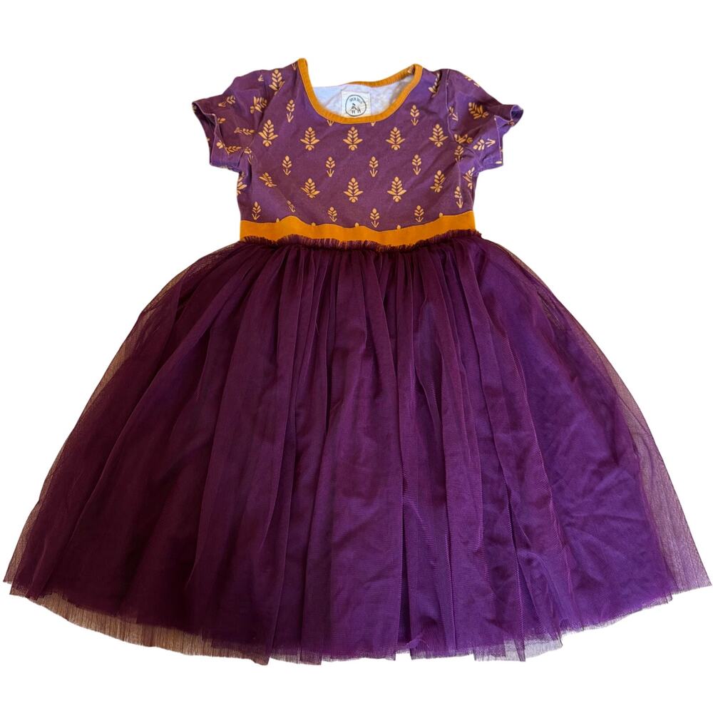 Taylor Joelle Girls Size 6 Anna Purple Fall Dress *Play*